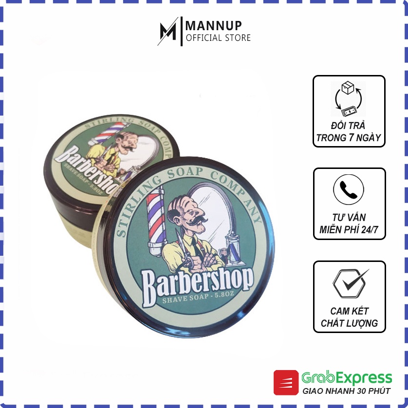 Sáp Vuốt Tóc Nam Barbershop 85g - Wax Tạo Kiểu Tóc Cao Cấp, Mùi Thơm Nhẹ Nhàng, Dễ Chịu