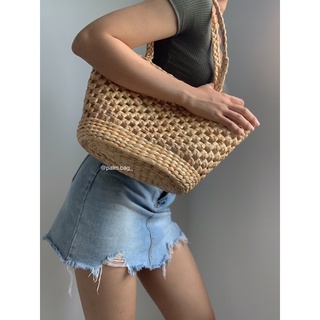 Túi lục bình oval đan thưa