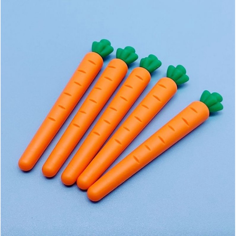 Bút Chì Kim/Viết Chì Bấm Hình Cà Rốt Độc Đáo - Ngòi 0.5mm
