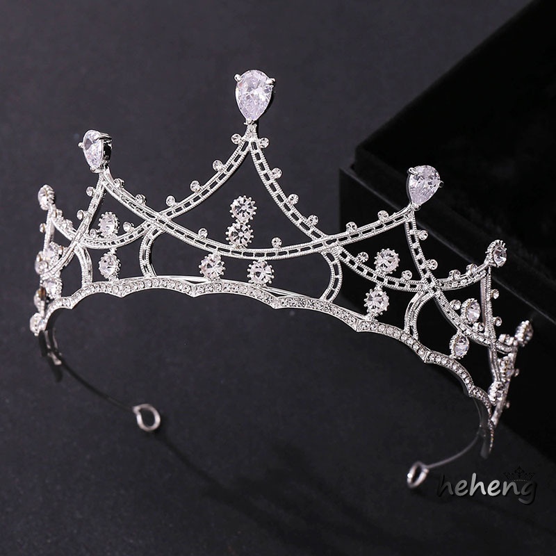 Cài Tóc Hình Vương Miện Đính Đá Thời Trang Cho Nữ