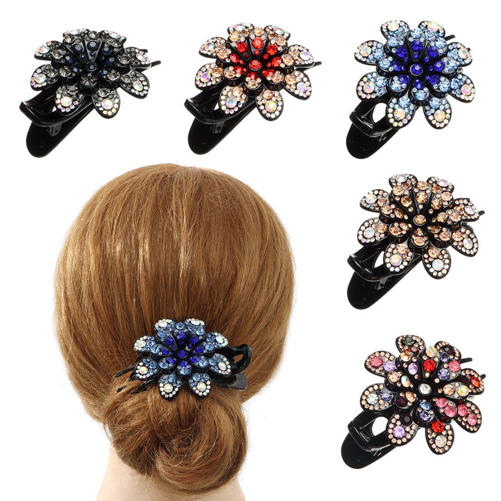 Kẹp Tóc Hình Hoa Đuôi Bồ Câu Cho Nữ EUCA