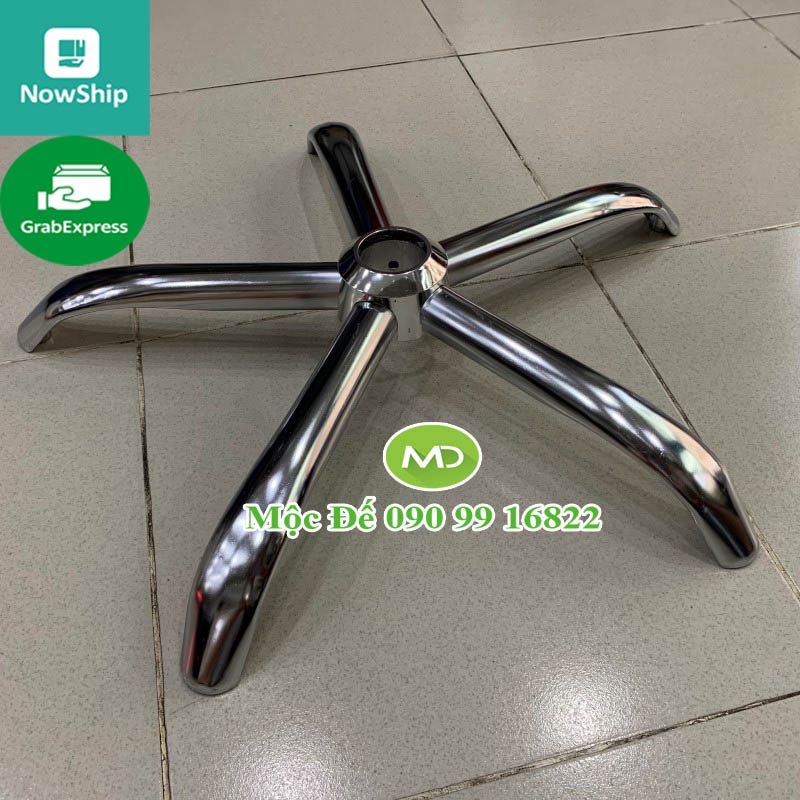 Chân Ghế Xoay Văn Phòng Size 55cm - Chất Liệu Sắt Siêu Bền Lắp Vừa Các Loại Ghế Nhân Viên, Trưởng Phòng, Gaming
