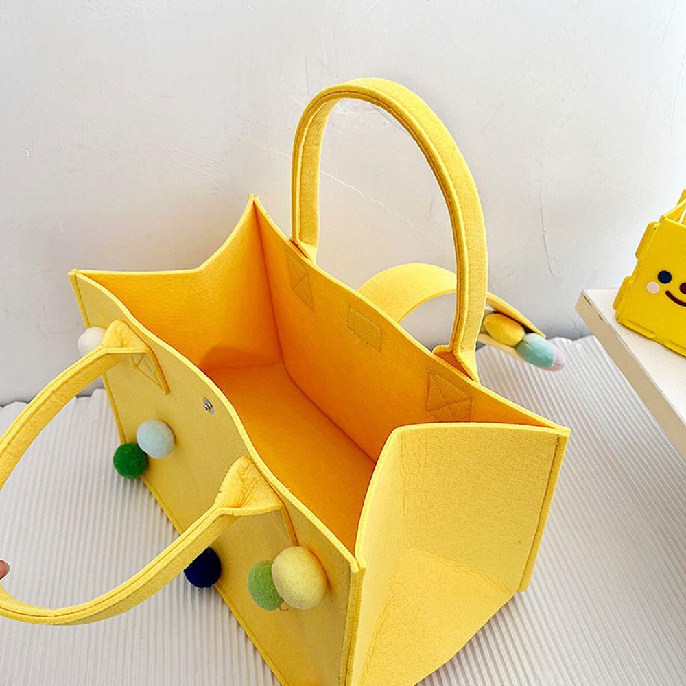Túi Tote Đeo Vai Bằng Vải Nỉ In Hình Khủng Long Dễ Thương Có Thể Tái Sử Dụng Cho Nữ