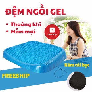 Đệm, Đệm Ngồi Gel Lưới Thoáng Khí, Lót Ghế Văn Phòng, Ô Tô - AUTO..BEN