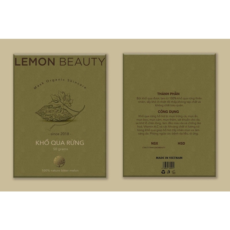 Mặt Nạ Khổ Qua Rừng