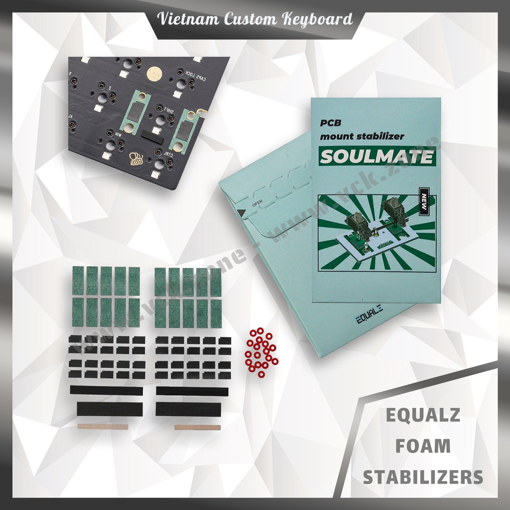 [In-Stock] C3 Equalz Foam Stabilizers | Mod Band Aid Stab | Foam Stab PCB Chuyên Dụng | VCK