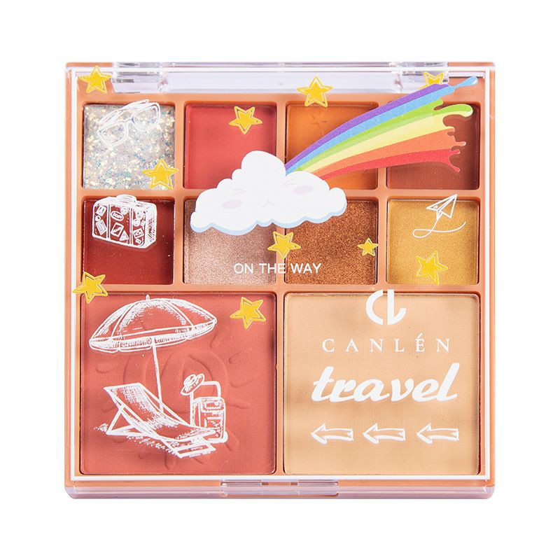 phấn mắt 10 ô vuông - hàng nội địa trung mp | BigBuy360 - bigbuy360.vn