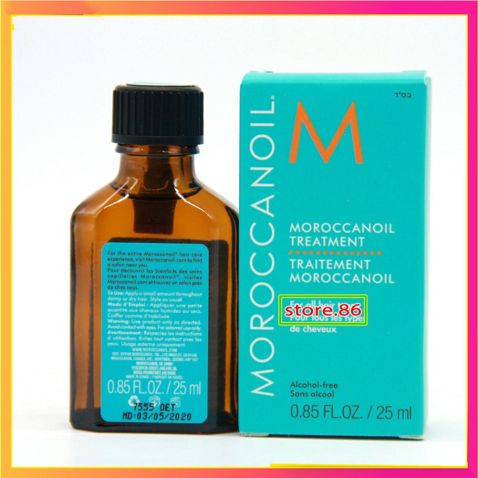 [ HÀNG CHÍNH HÃNG ] Tinh dầu Moroccanoil 25ml - 100ml - 125ml - 200ml