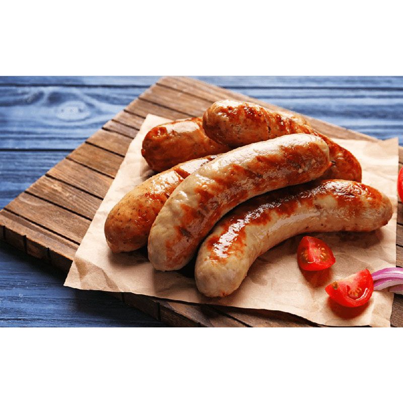 Xúc xích vườn bia / xúc xích xông khói kiểu Đức Donama Gói 5 cây / 500g