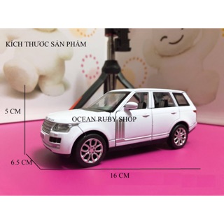 mô hình xe hạng sang range rover bằng kim loại chạy đà nhạc đèn nhấp nháy cửa mở dream become true 625