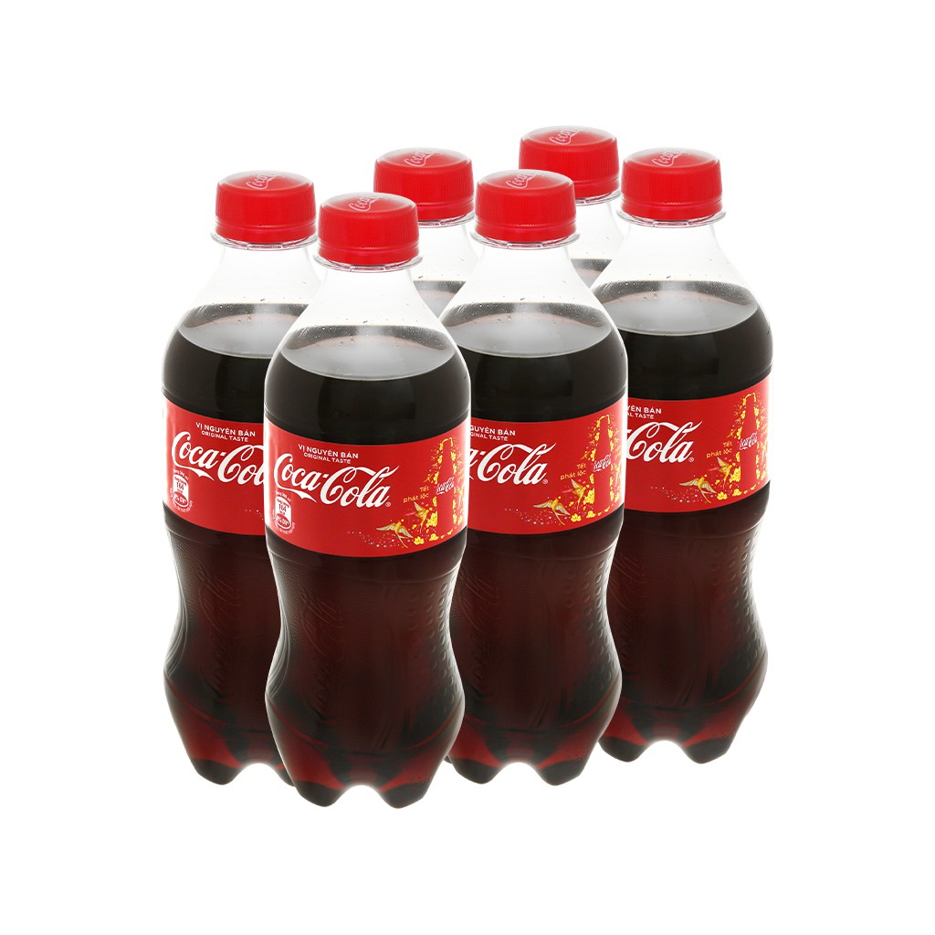 Thùng 24 chai nước ngọt Coca Cola 390ml