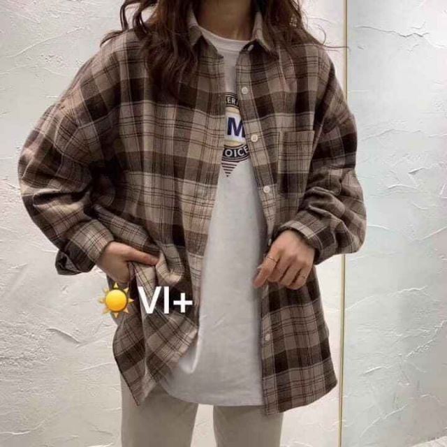 Sơ mi kẻ sọc ulzzang