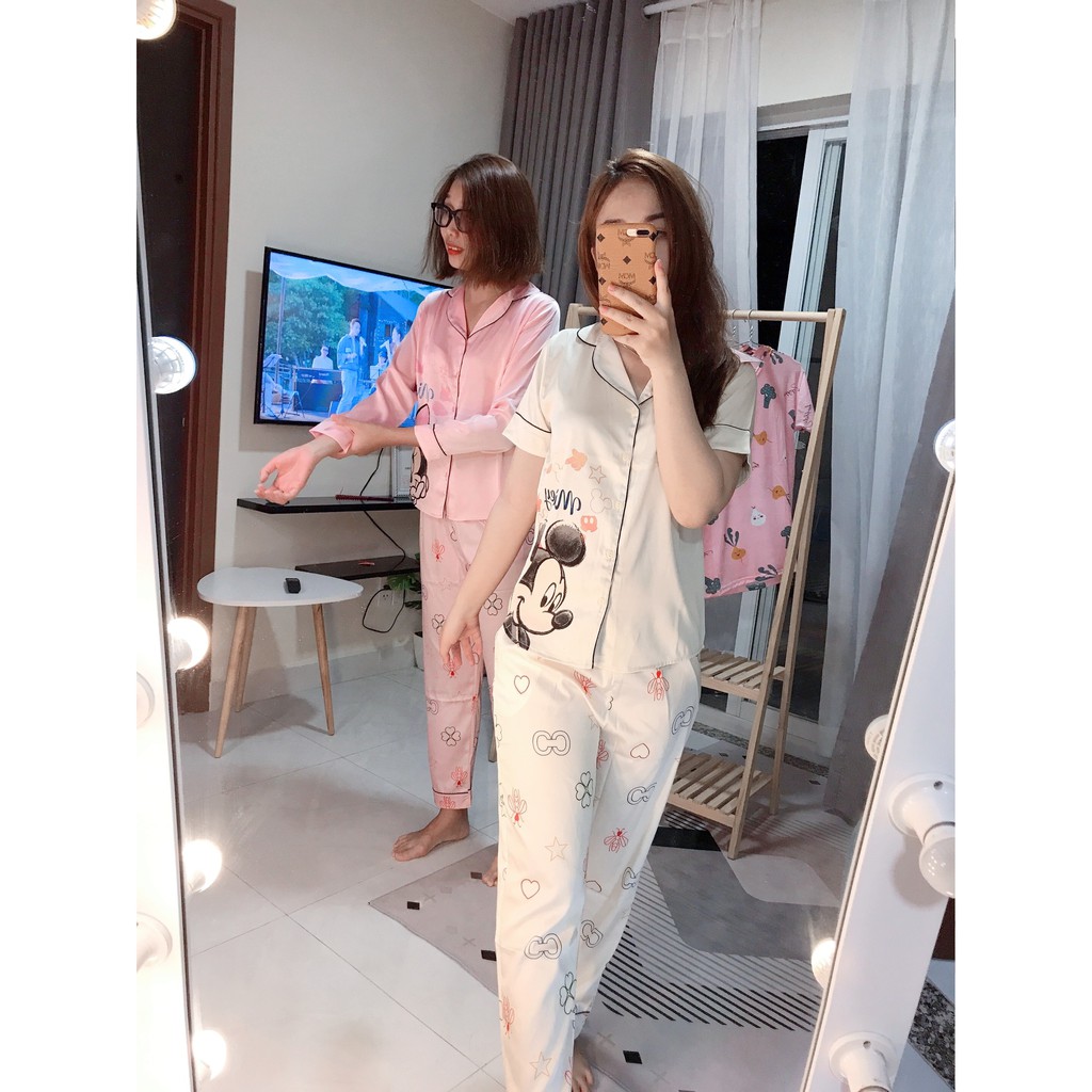 PHẦN 2_Đồ Mặc Nhà Pijama Lụa Latin TN Quần Dài Freesize - HÀNG CAO CẤP | BigBuy360 - bigbuy360.vn