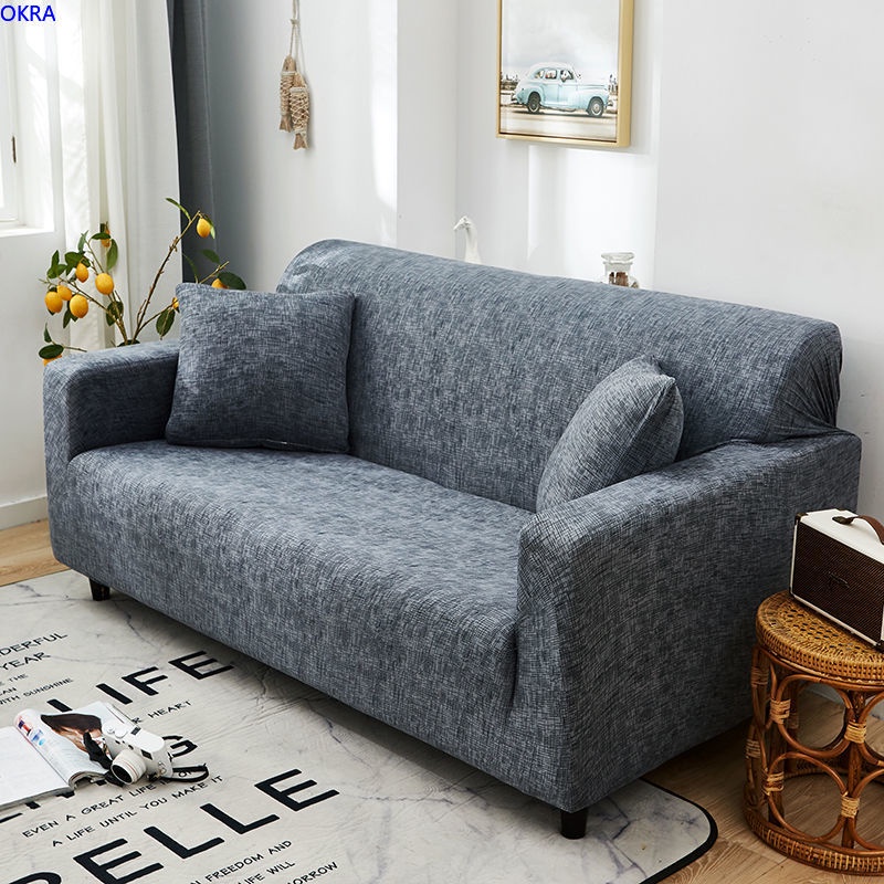 Vỏ Bọc Ghế Sofa Co Giãn Nhiều Màu Sắc 1 / 2 / 3 / 4 Chỗ Ngồi Trang Trí Nhà Cửa