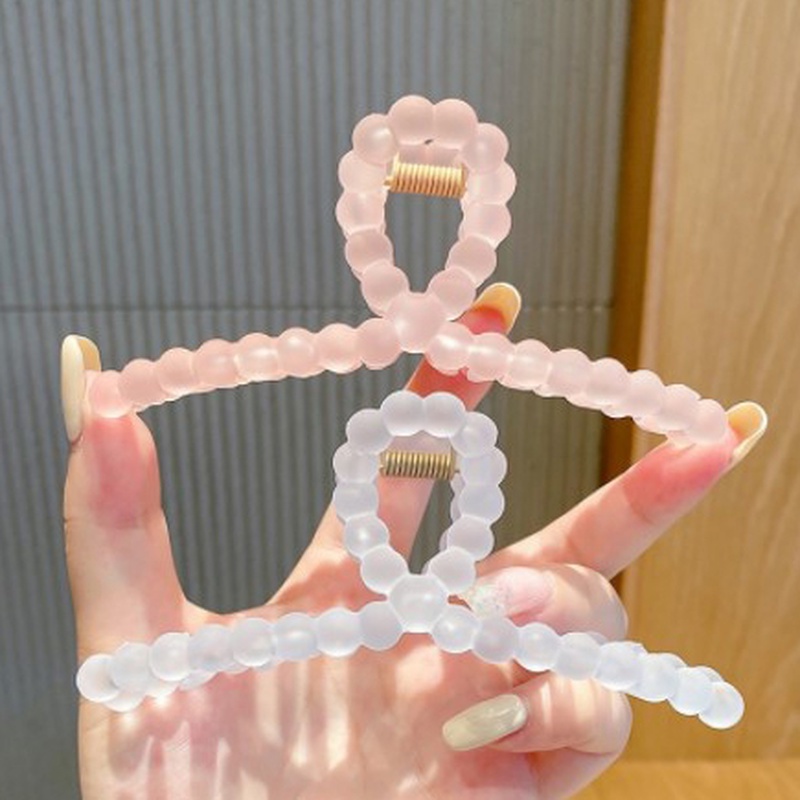 Kẹp Tóc Hình Cá Mập Bằng Acrylic Màu Kẹo Thời Trang Cho Nữ 11cm