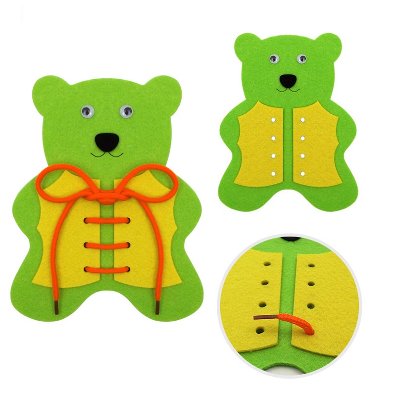 Đồ Chơi Gấu Luyện Tập Trung Tâm Giáo Dục Sớm Cho Bé