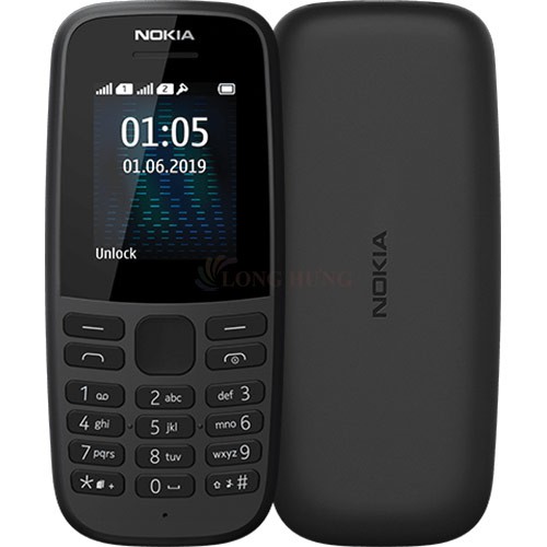 Điện thoại Nokia 105 Single Sim 2019 - Hàng chính hãng