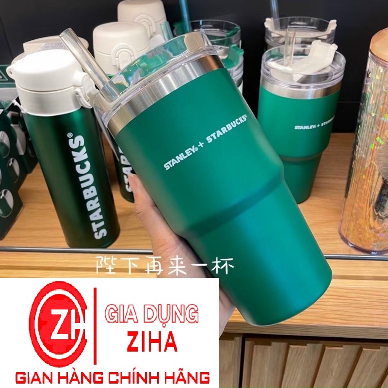 Ly giữ nhiệt starbuck inox cao cấp, cốc giữ nhiệt Thái Lan 600ml sang trọng, bình giữ nhiệt pha coffee