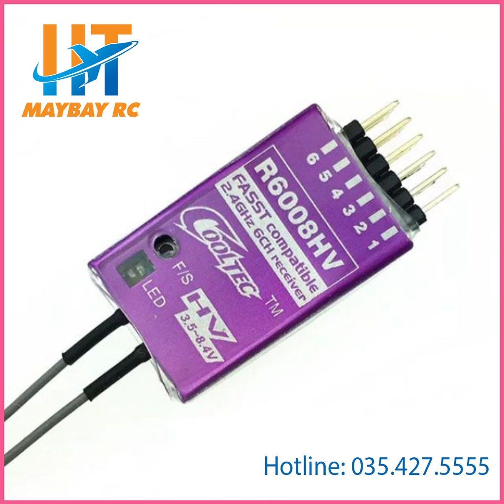 Rx futaba sóng fasst R7008HV cho các dòng tay điều khiển futaba