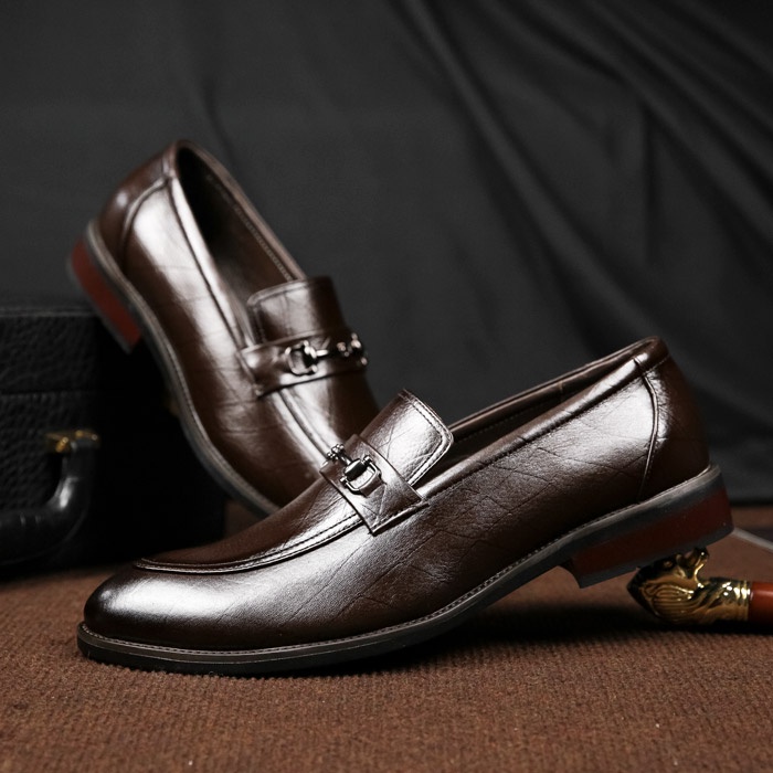 Giày nam đẹp da thật Manzano kiểu dáng thời thượng đẳng cấp M66601