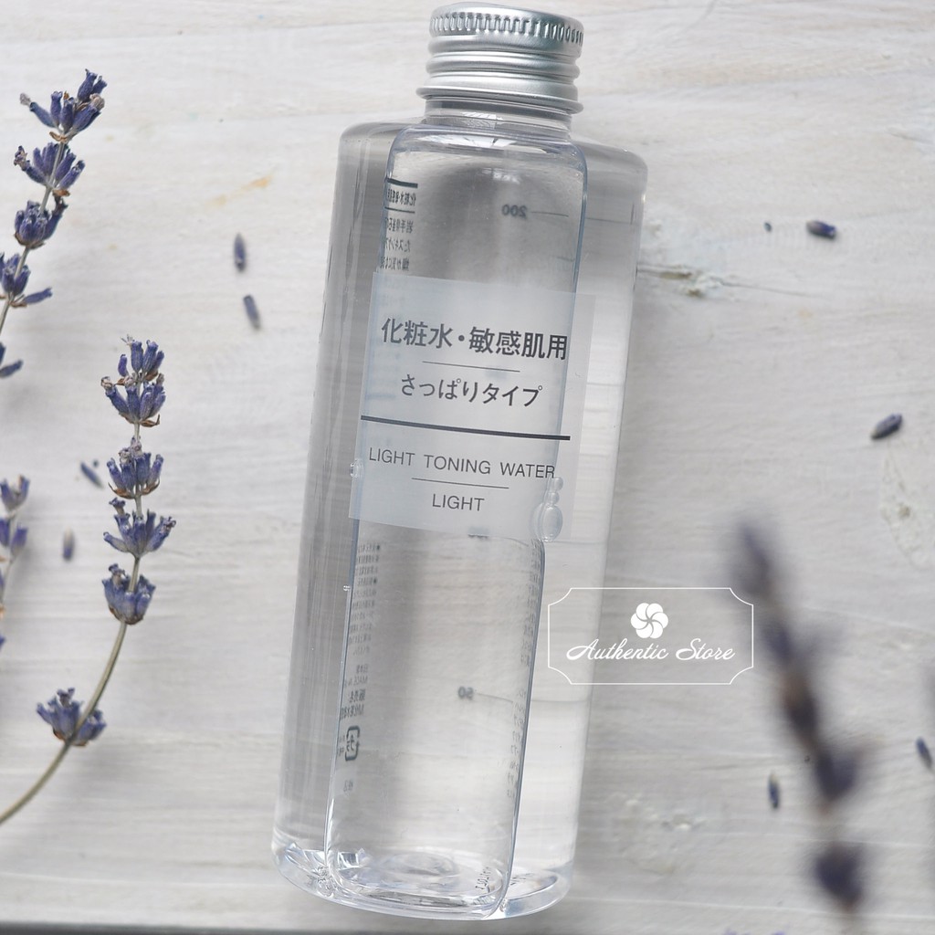 Nước hoa hồng Muji Toning Water làm sạch da 200ml