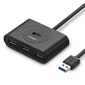 Bộ Chia 4 Cổng USB 3.0 UGREEN 20290 Tốc Độ 5Gbps Dây Dài 30cm - HUB USB 3.0 4 Port