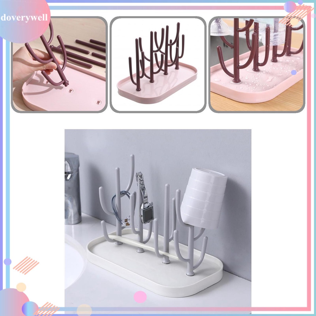 Giá đỡ hong khô bình sữa bằng nhựa tiện dụng cho bé sơ sinh
