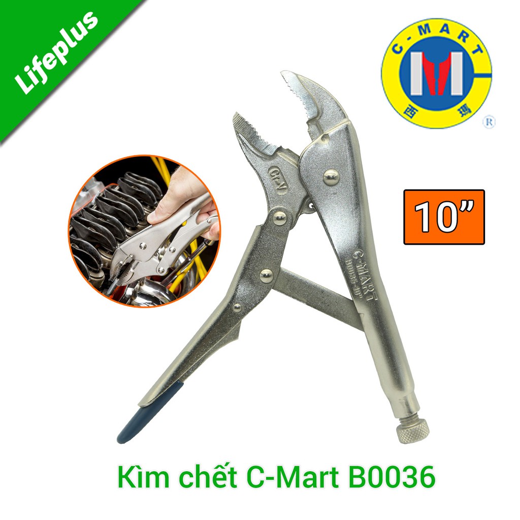 Kìm chết C-Mart B0035 250mm hợp kim Cr-V