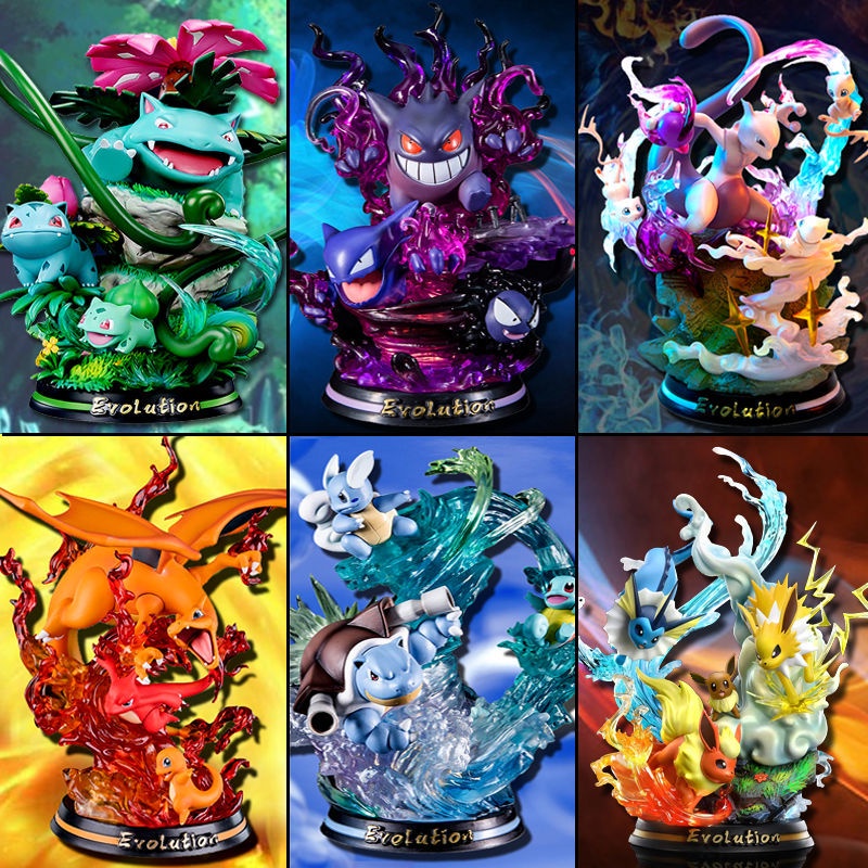 Mô Hình Rồng Lửa Trong Pokemon MFC Evolution Thiết Kế Dễ Thương Dùng Trang Trí