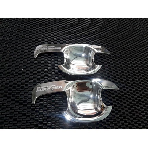 Bộ 4 hõm cửa mạ crom theo xe Fortuner 2009 2010 2011 2012