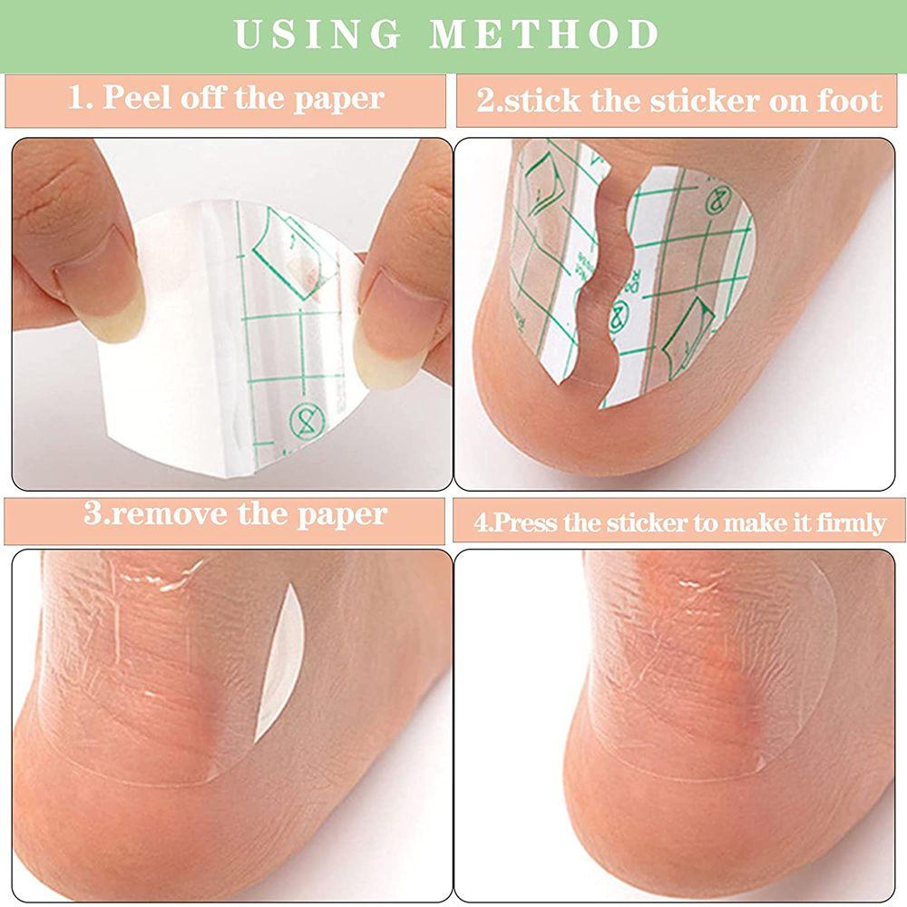 20 Miếng Dán Gót Chân Giảm Đau Dùng Một Lần Tiện Dụng