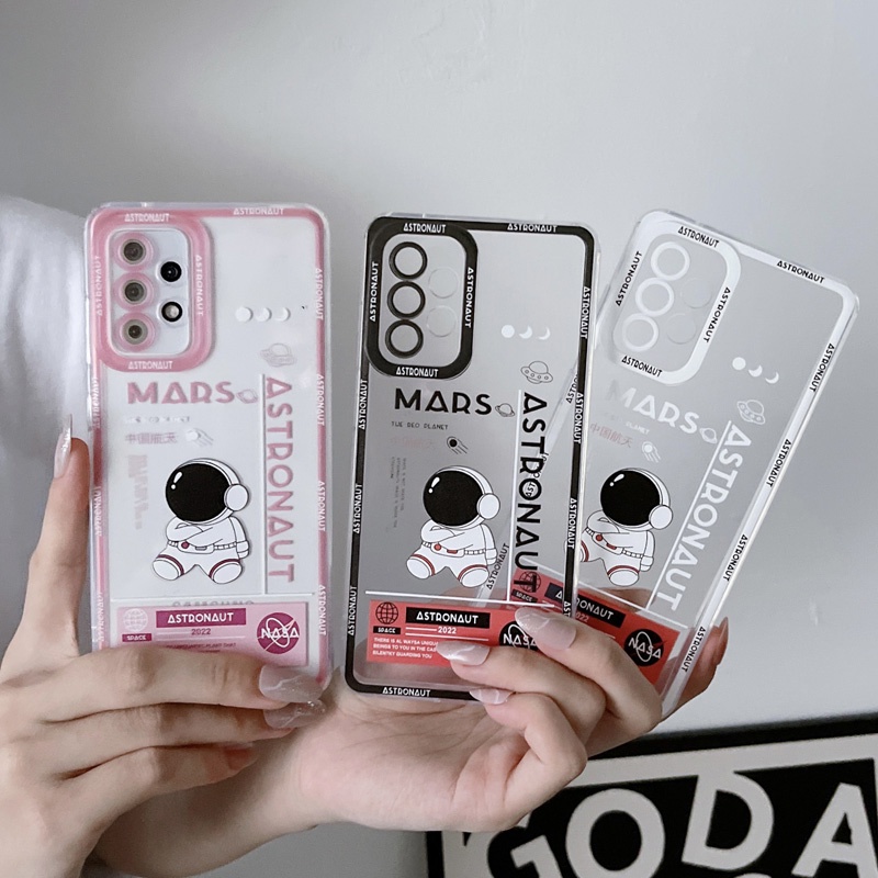 XIAOMI Ốp Điện Thoại Silicon Hình Phi Hành Gia Redmi 10C 11T Pro 12 Mi 11 Lite 5G NE Redmi Note 11 11S 10 Pro 5G