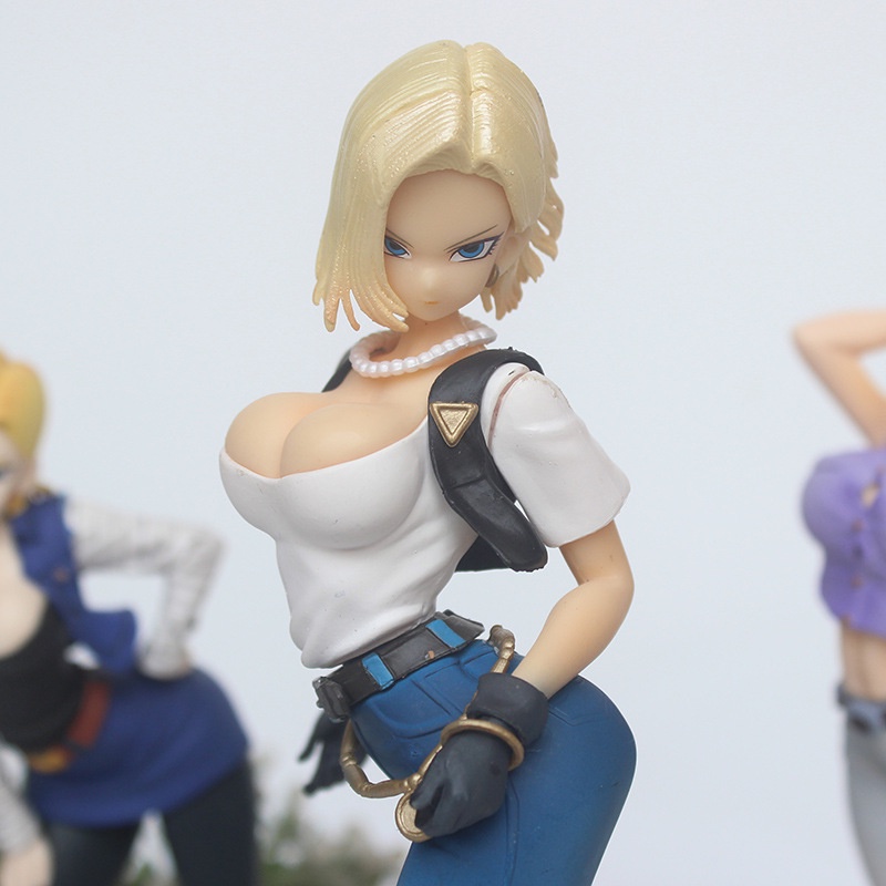 Mô Hình Rô Bốt Handmade No 18 Trong Phim Dragon Ball Chất Lượng Cao