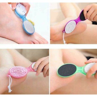 Chà gót chân - Dụng cụ chà gót chân tẩy da chết đa năng 4 Đầu Tiện Dụng