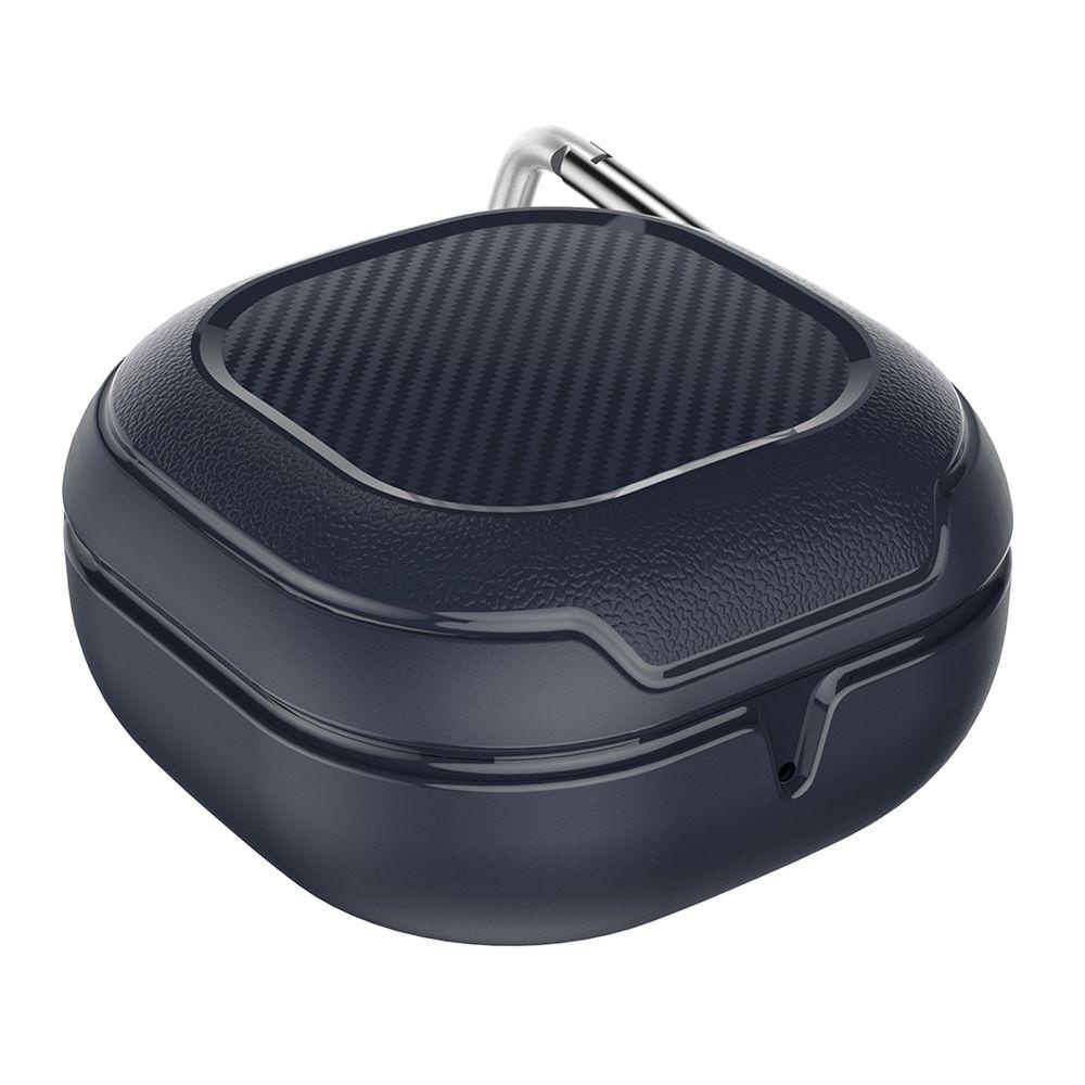 Vỏ Bảo Vệ Hộp Sạc Tai Nghe Samsung Galaxy Buds Pro Siêu Bền Chống Sốc / Bụi Bẩn Kèm Móc Khóa Carabiner Tiện Dụng