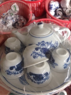 Bộ ấm chén mini thờ cúng
