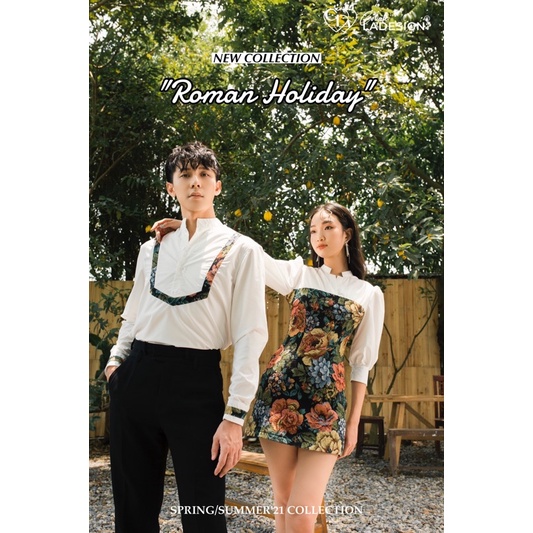 Đồ đôi Áo đôi nam nữ CoupleLADESIGN ⚡FREESHIP⚡ Váy đầm Áo sơ mi Couple Cara Dress x Patrick Shirt THIẾT KẾ sang trọng