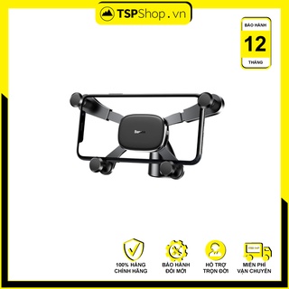 Giá đỡ điện thoại ô tô Baseus Horizontal Gravity Car Mount Black - Hàng chính hãng