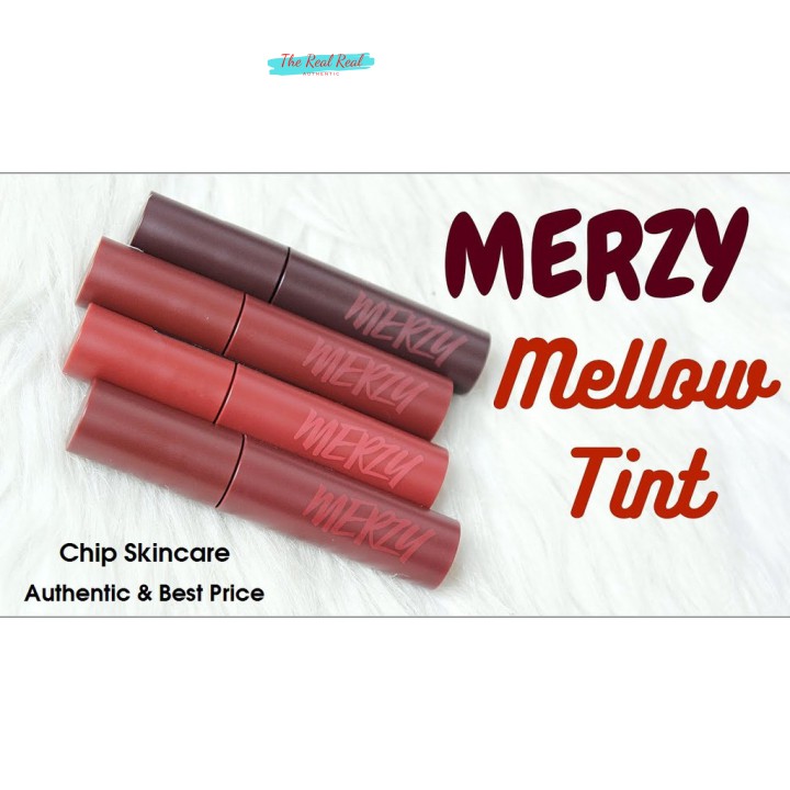 [Mã giảm giá mỹ phẩm chính hãng] Son Kem Merzy Bite The Beat Mellow Tint