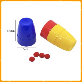 Free ship bóng xuyên cốc ảo thuật - cup and ball magic hàng có sẵn
