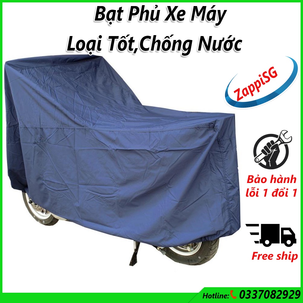 Bạt Trùm Xe  Áo che nắng mưa xe máy  Tấm Phủ Che Nắng - Bạt Phủ Xe Máy Đa Năng Siêu Bền,cách nhiệt chống nước