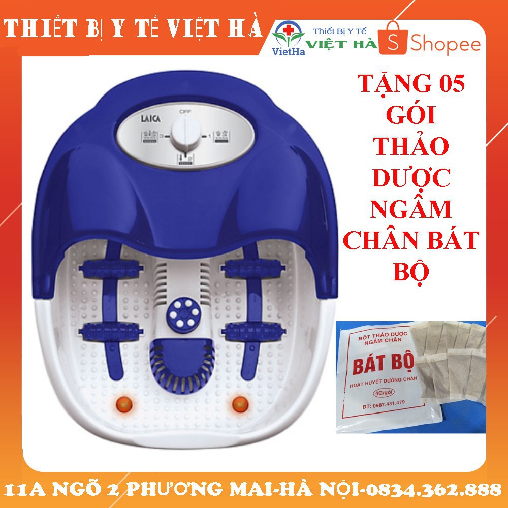 TBYT999 Bồn ngâm chân massage Laica PC1301 chính hãng NEW