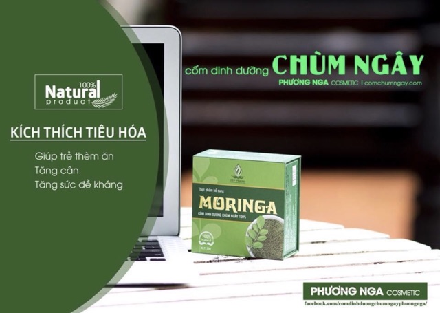 CỐM CHÙM NGÂY MORINGA 20GR