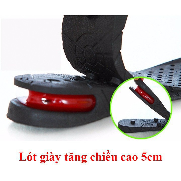 💥ĐƠN trong khoảng 50K FREESHIP💥 1Cặp Lót giày tăng chiều cao nửa bàn chân 4.5cm