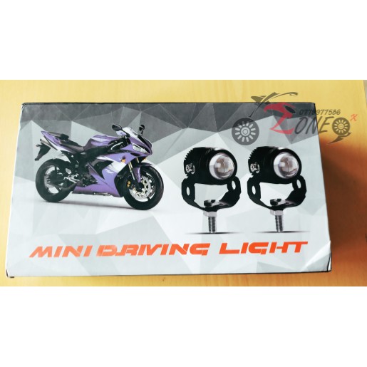 Bi cầu mini 2 chế độ Trắng Vàng loại 1