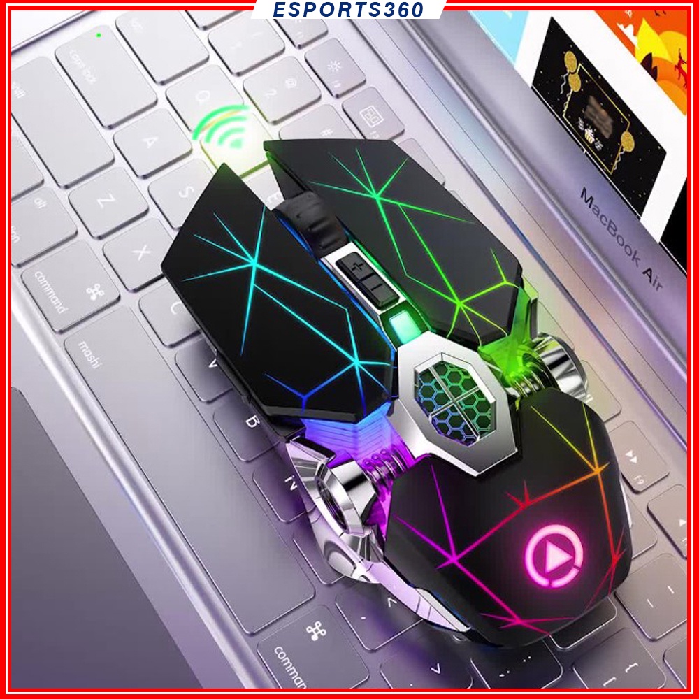 Chuột gaming Esports có dây/ không dây đèn Led đổi màu cực đẹp,chuột máy tính chơi game