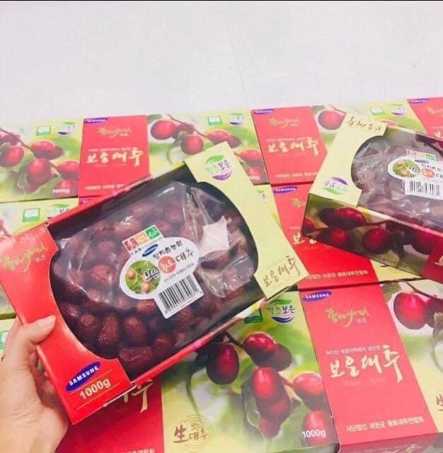 áo Đỏ Sấy Khô Hàn Quốc Hộp 1kg (Dạng Hộp)