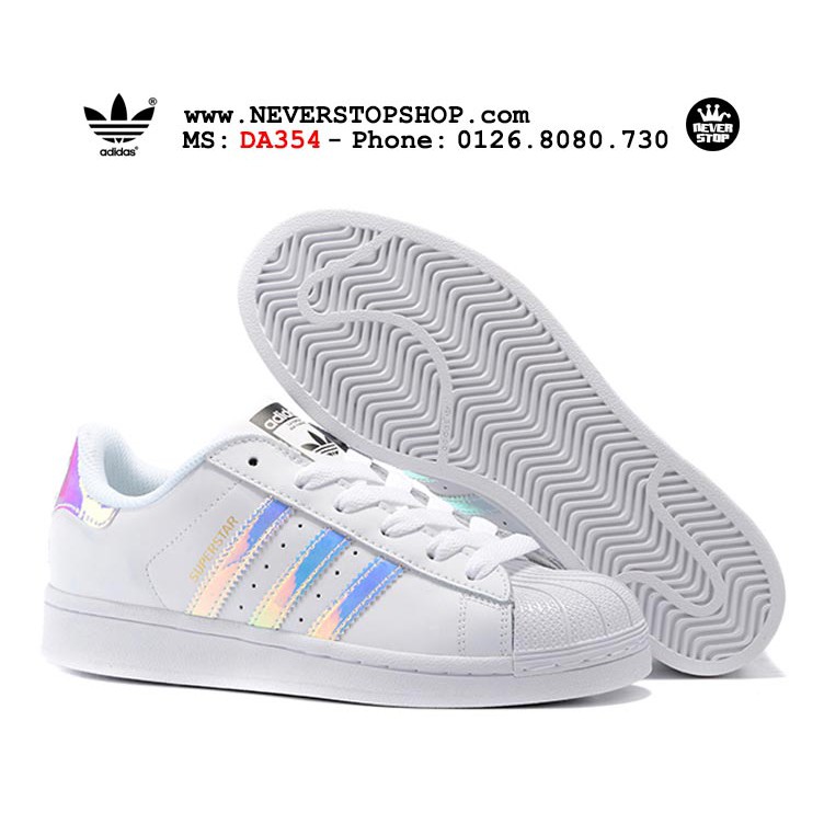 Giày ADIDAS SUPERSTAR HOLOGRAM cổ thấp nữ thế thao siêu xinh siêu chất giá rẻ | NeverStopShop.com