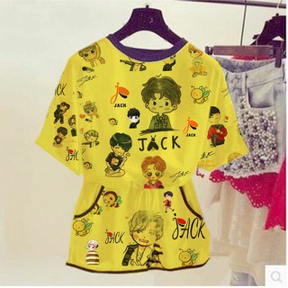 Bộ quần áo jack , bộ đùi jack