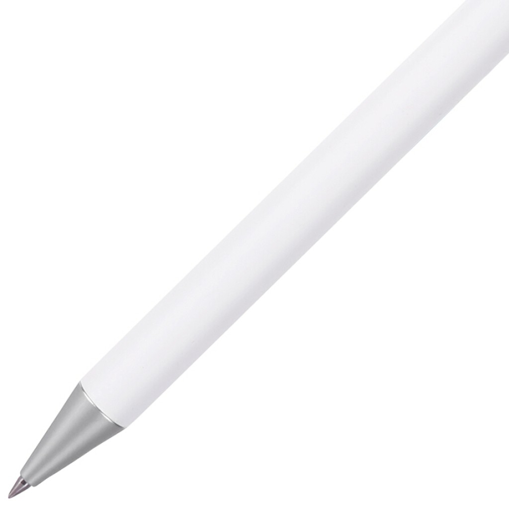 Bút gel cao cấp Nusign - bút ký kim loại phun sơn - thiết kế Đức - ngòi 0.5mm - mực đen - Xám/Trắng - 1 chiếc - NS554